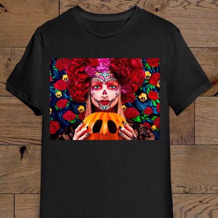 Tricou din bumbac de Halloween